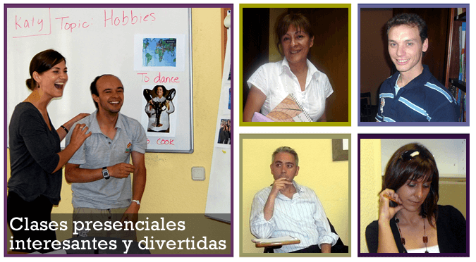 Clases de inglés presenciales