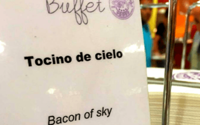 Traducciones terribles del inglés: ¿Comer qué? Eat what?